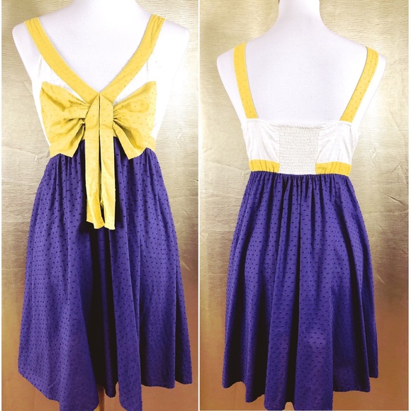 Anthropologie Dresses & Skirts - Anthropologie Eloise Bow Front Shift Dress Size S